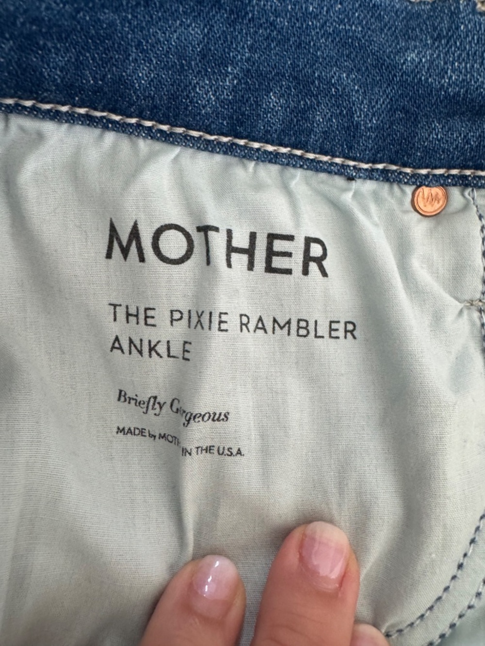 MOTHER The Pixie Rambler Ankle Briefly Gorgeous Size 27 DD - Picture 9 of 9